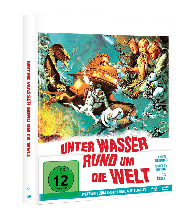 Unter Wasser rund um die Welt - Limited Mediabook Edition  (Blu-ray+DVD)