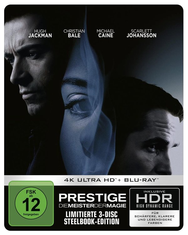 Prestige - Die Meister der Magie - Uncut Steelbook Edition  (4K Ultra HD+blu-ray)