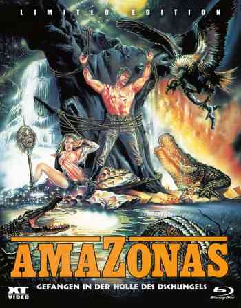 Amazonas - Gefangen in der Hölle des Dschungels - Uncut Edition (blu-ray)
