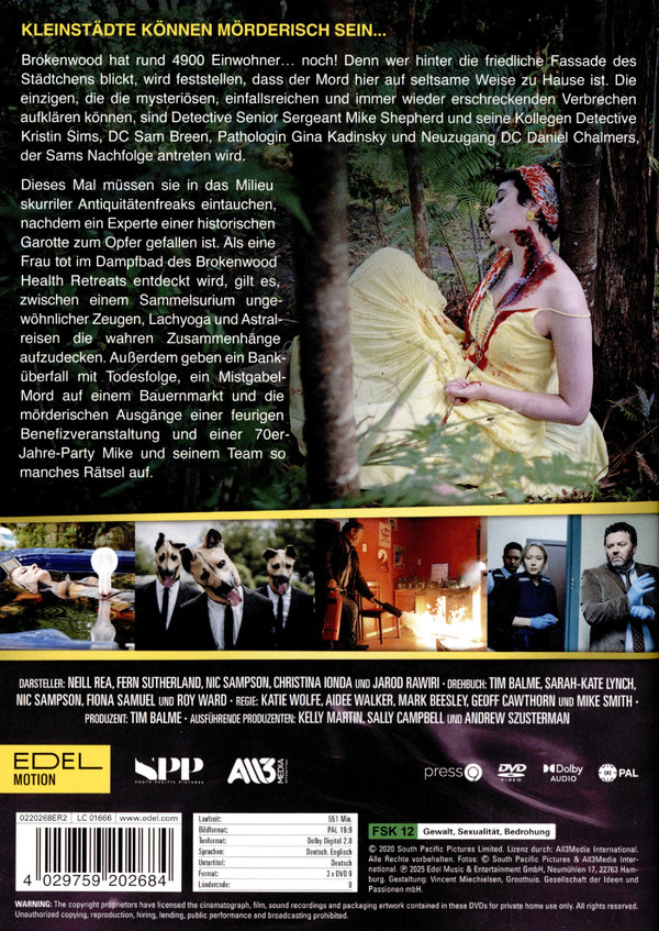 Brokenwood - Mord in Neuseeland - Staffel 7  [3 DVDs]  (DVD)