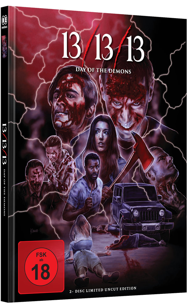 13/13/13 - Day of the Demons - Uncut Mediabook Edition (DVD+blu-ray)