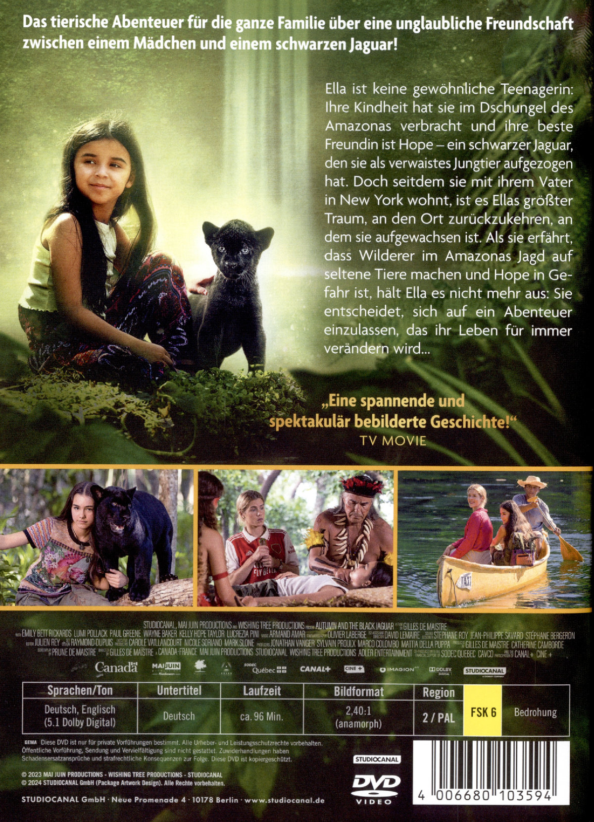 Ella und der schwarze Jaguar  (DVD)