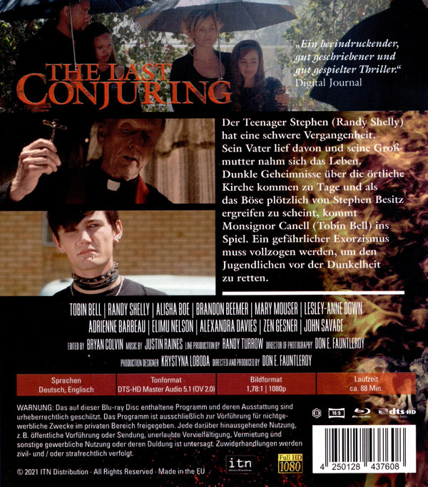 Last Conjuring, The - Im Bann des Satans (blu-ray)