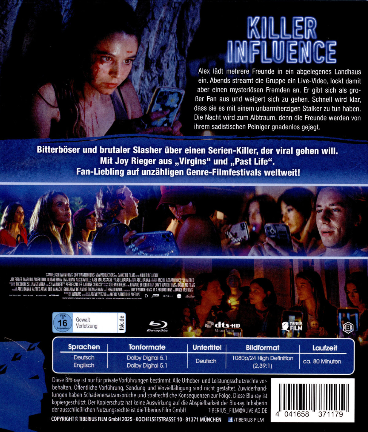 Killer Influence  (Blu-ray Disc)