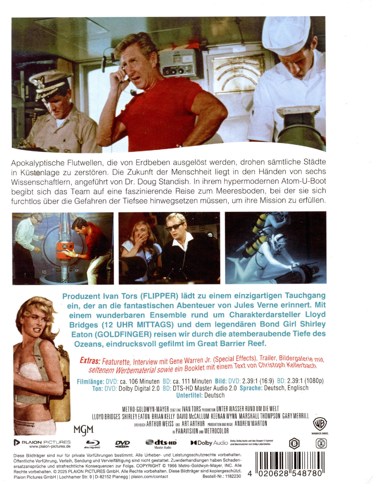 Unter Wasser rund um die Welt - Limited Mediabook Edition  (Blu-ray+DVD)