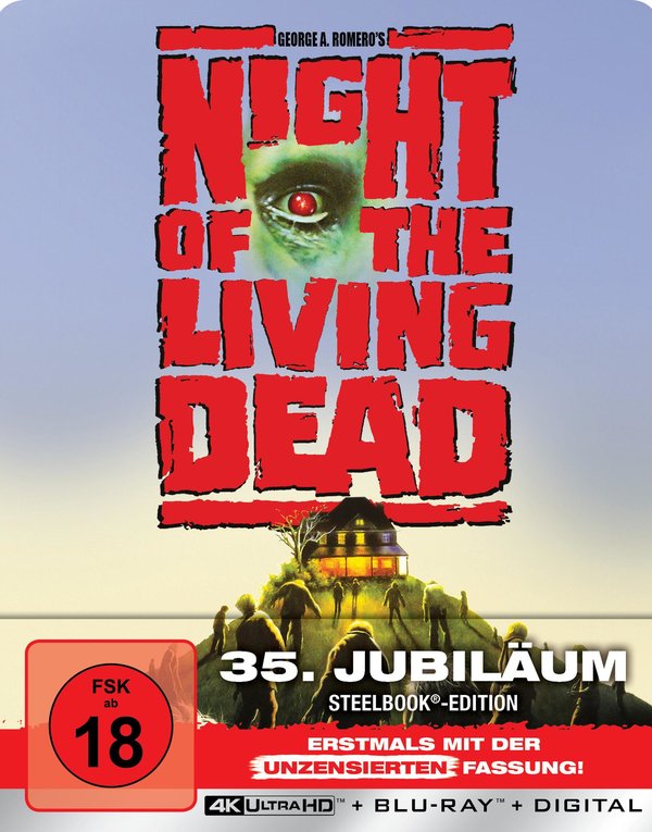 Night of the Living Dead (1990) - Limited Steelbook Edition  (4K Ultra HD) (+ Blu-ray) Night of the Living Dead (1990) - Limited Steelbook Edition  (4K Ultra HD) (+ Blu-ray)