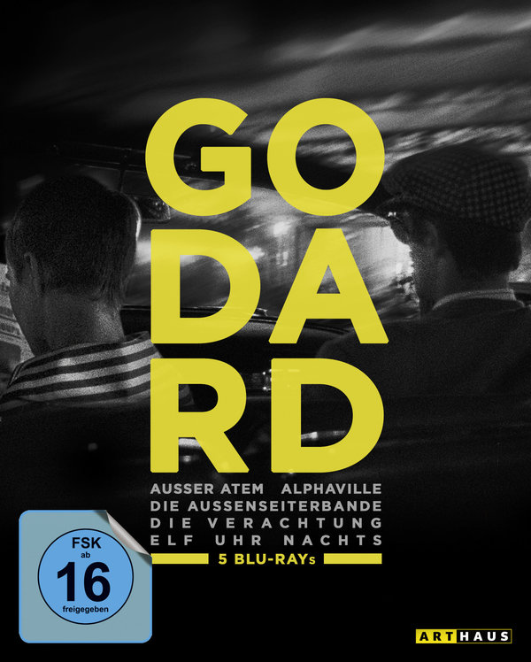 Jean-Luc Godard Edition  [5 BRs]  (Blu-ray Disc)