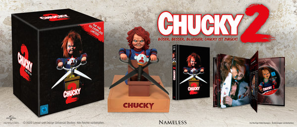 Chucky 2 - Uncut Special Edition + Büste (DVD+blu-ray)