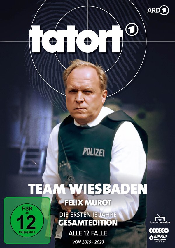 Tatort - Team Wiesbaden: Felix Murot - Gesamtedition: Die ersten 13 Jahre (Alle 12 Fälle von 2010-2023)  [6 DVDs]  (DVD)