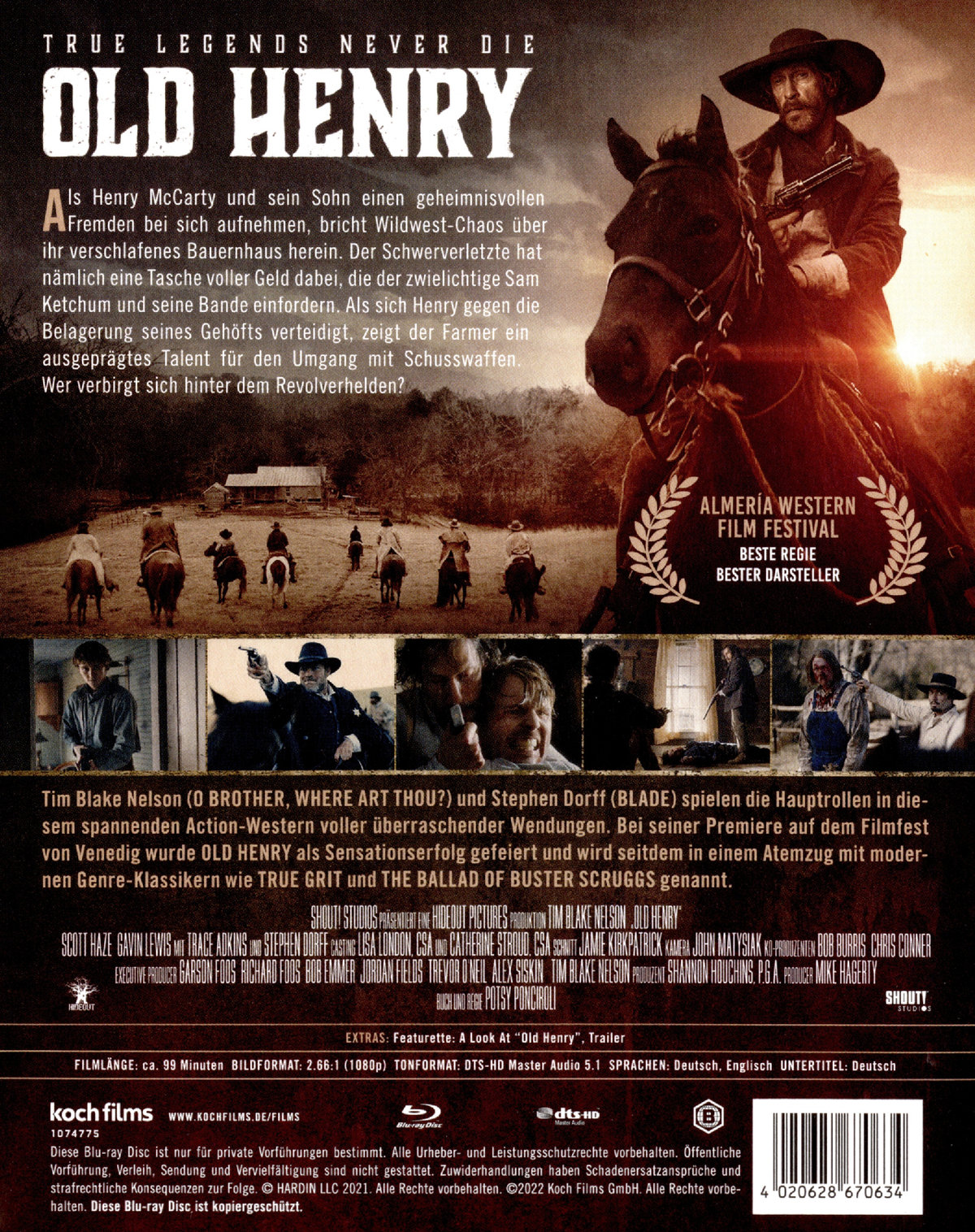 Old Henry (blu-ray)