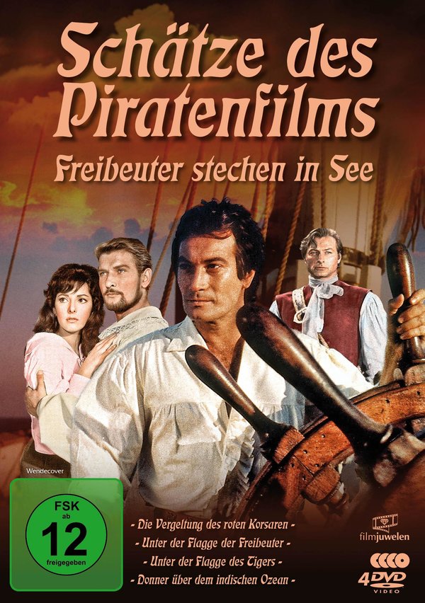 Schätze des Piratenfilms - Freibeuter stechen in See  [4 DVDs]  (DVD)