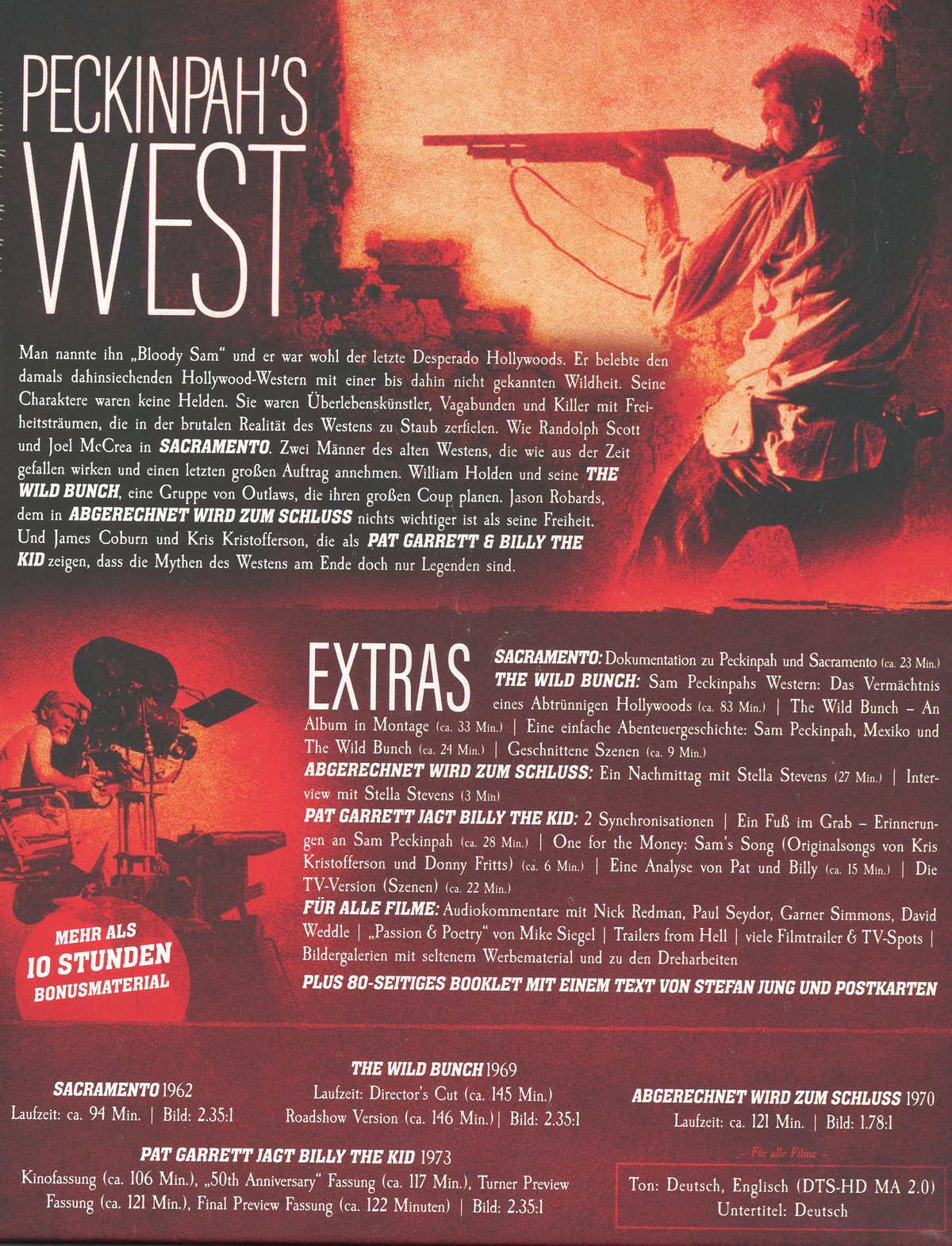 Peckinpah's West  [7 BRs]  (Blu-ray Disc)