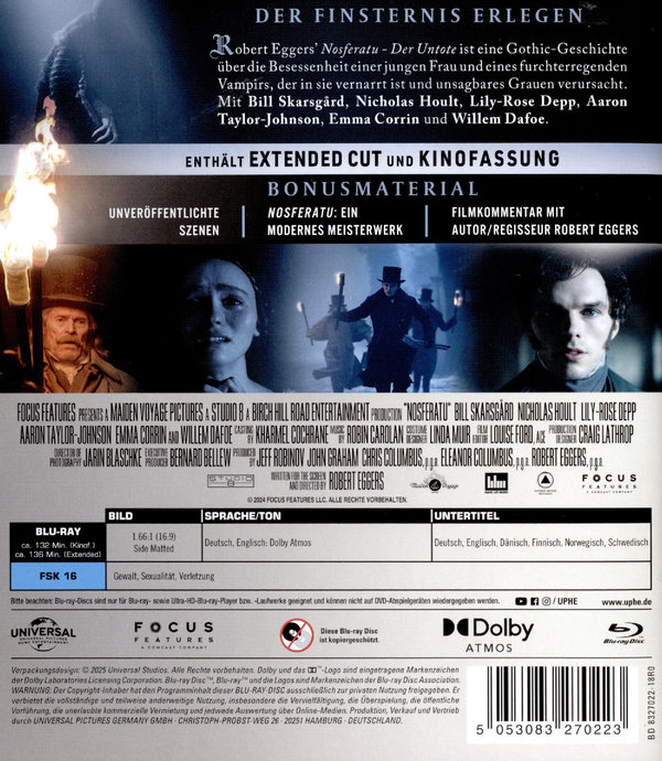 Nosferatu - Der Untote  (Blu-ray Disc)