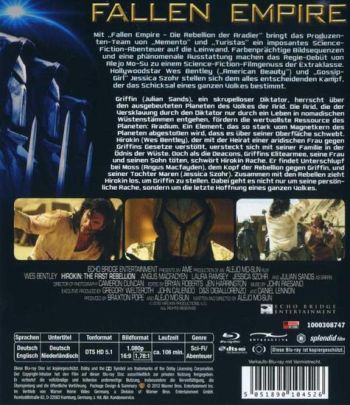 Fallen Empire - The First Rebellion (blu-ray)