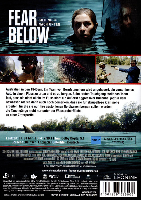 Fear Below  (DVD)