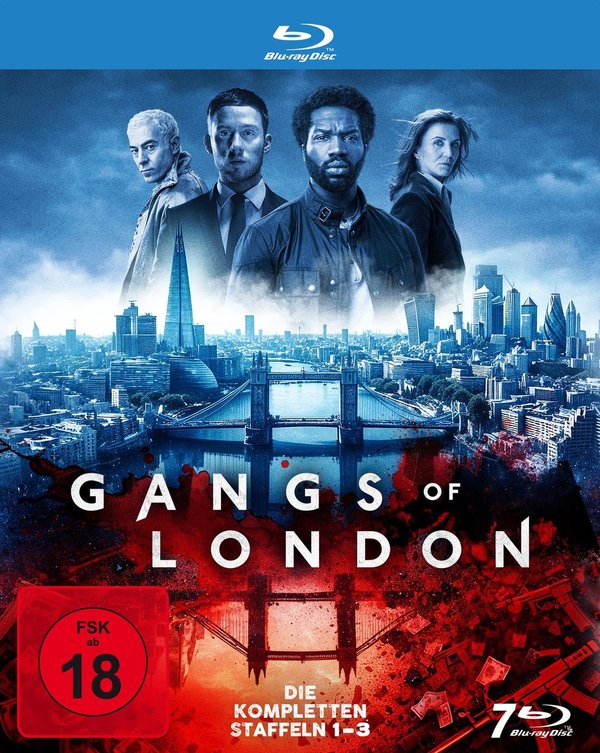 Gangs of London - Staffel 1-3  [7 BRs]  (Blu-ray Disc)