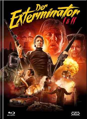 Exterminator 1+2 - Uncut Mediabook Edition (blu-ray) (A)