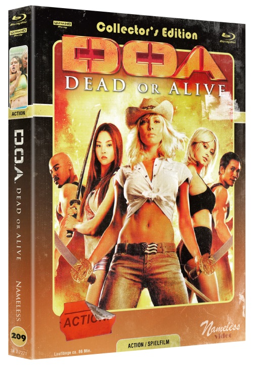 D.O.A. - DOA - Dead or Alive - Uncut Mediabook Edition  (4K Ultra HD+blu-ray) (C)