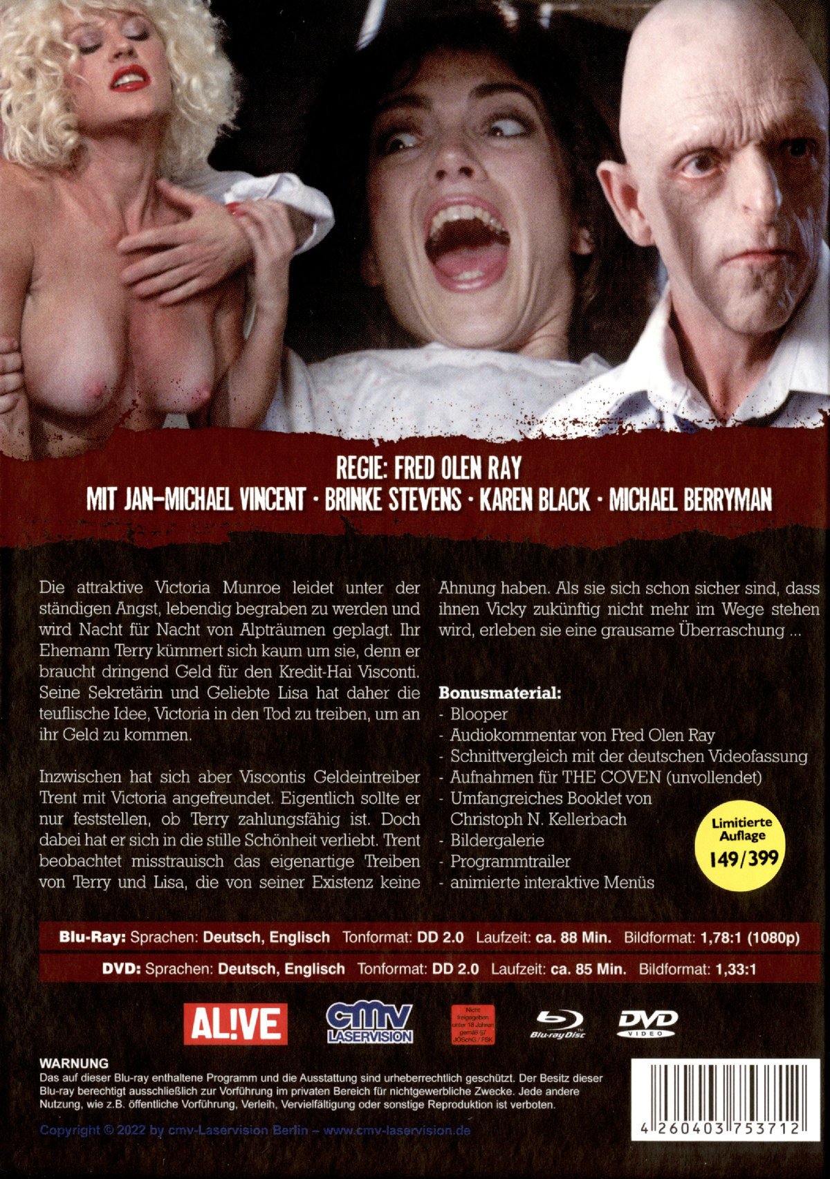 Haunting Fear - Uncut Mediabook Edition (DVD+blu-ray)