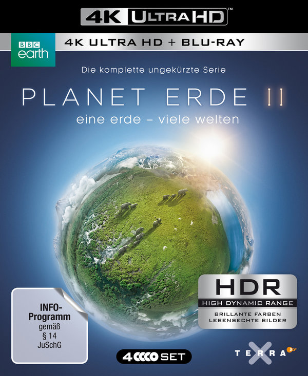 Planet Erde 2: Eine Erde - viele Welten (4K Ultra HD)