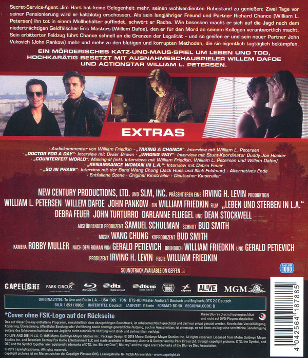 Leben und Sterben in L.A. (blu-ray)