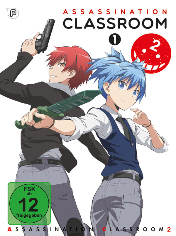 Assassination Classroom II – Vol. 1 / Ep. 1-6  [2 DVDs]  (DVD)