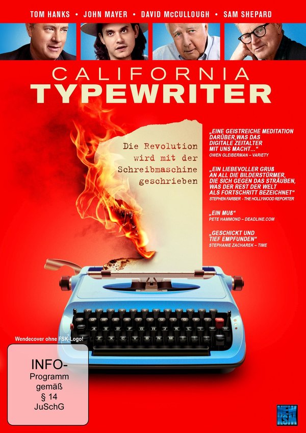 California Typewriter - Die Revolution wird mit der Schreibmaschine geschrieben  (DVD)