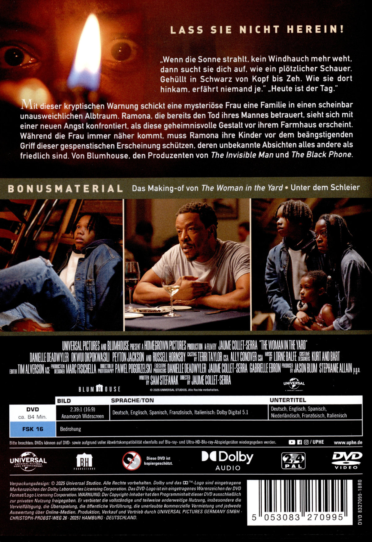 The Woman in the Yard  (DVD)