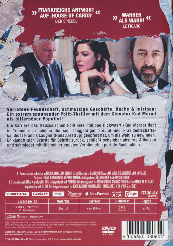 Baron Noir - Staffel 1  [3 DVDs]  (DVD)