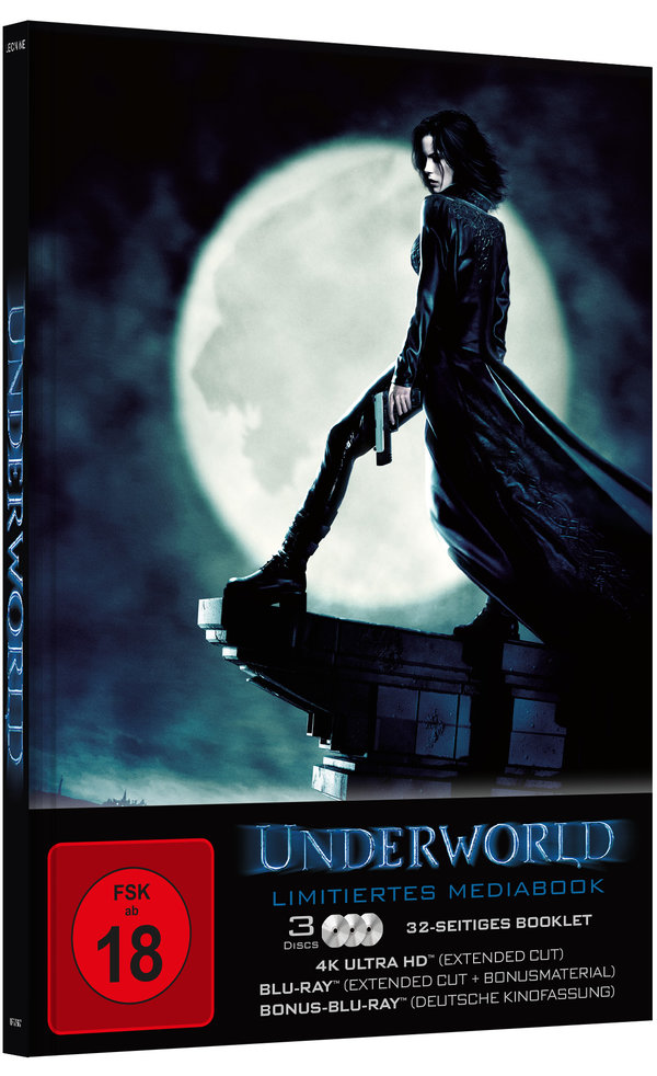 Underworld - Extended Mediabook Edition  (4K Ultra HD+blu-ray)