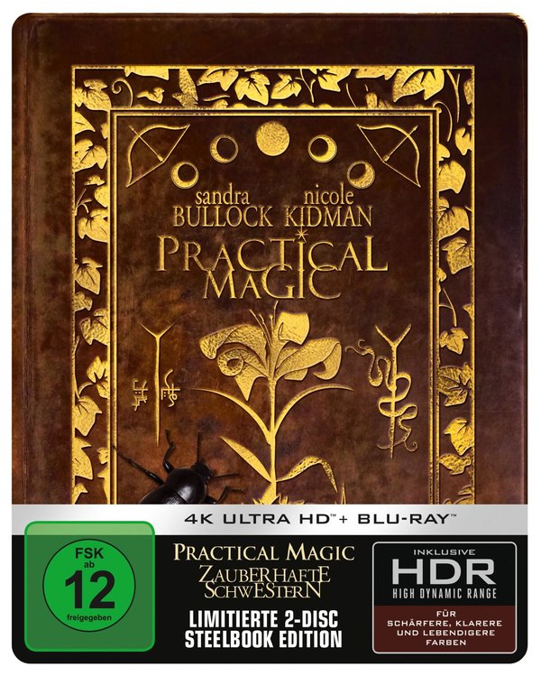 Practical Magic: Zauberhafte Schwestern - Limited Steelbook Edition  (4K Ultra HD+Blu-ray)