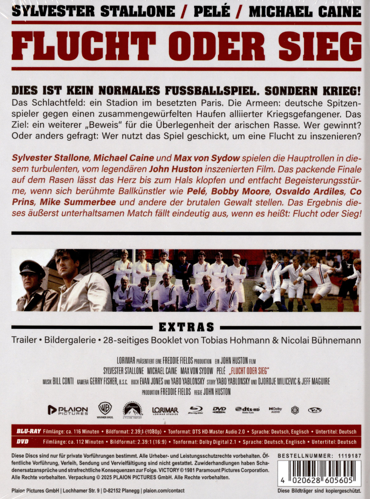 Flucht oder Sieg - Uncut Mediabook Edition  (DVD+blu-ray)