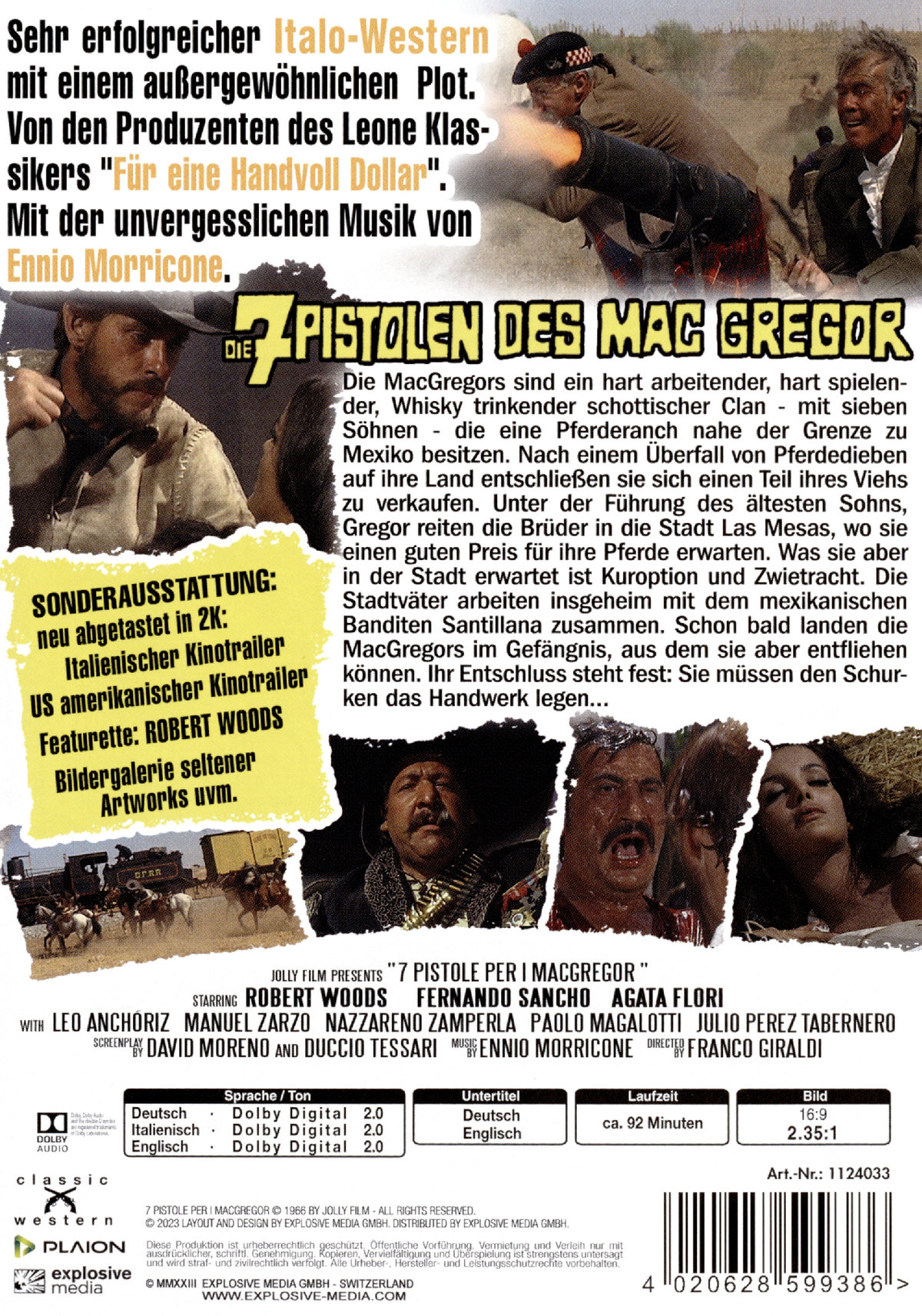 7 Pistolen des McGregor, Die