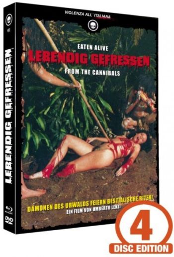 Lebendig Gefressen - Eaten Alive - Uncut Mediabook Edition (DVD+blu-ray) (C)