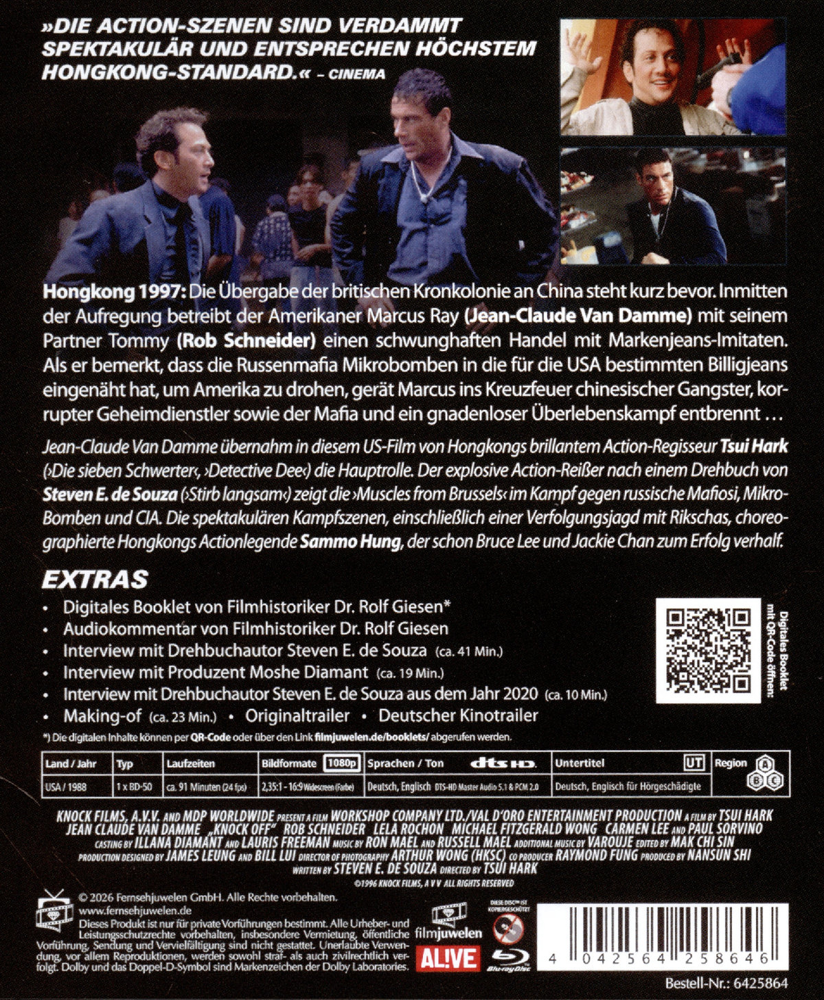 Knock Off - Der entscheidende Schlag  (Neuauflage)  (Blu-ray Disc)
