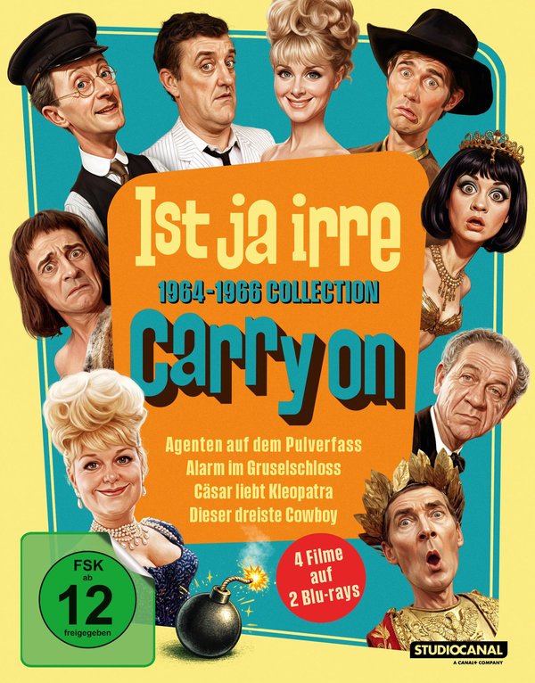 Ist ja irre - 1964-1966 Collection (4 Filme)  [2BRs]  (Blu-ray Disc)