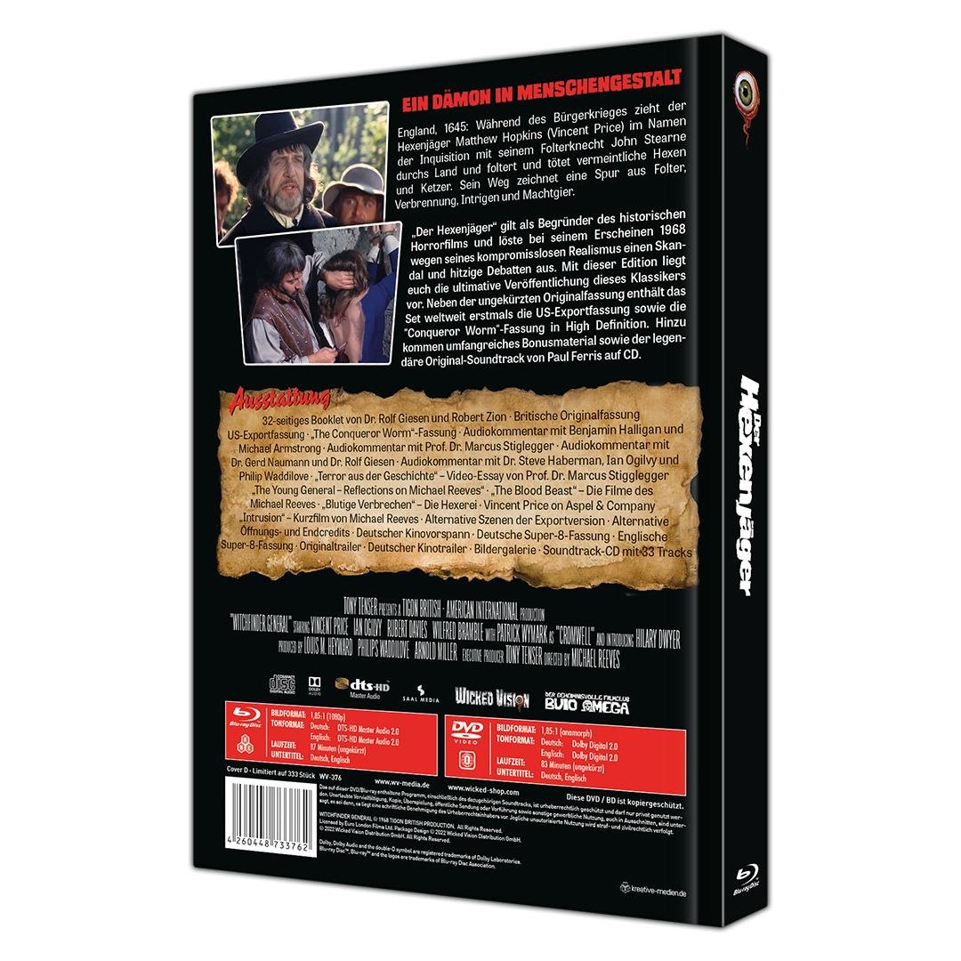 Hexenjäger, Der - Ultimate Mediabook Edition (DVD+blu-ray) (D)