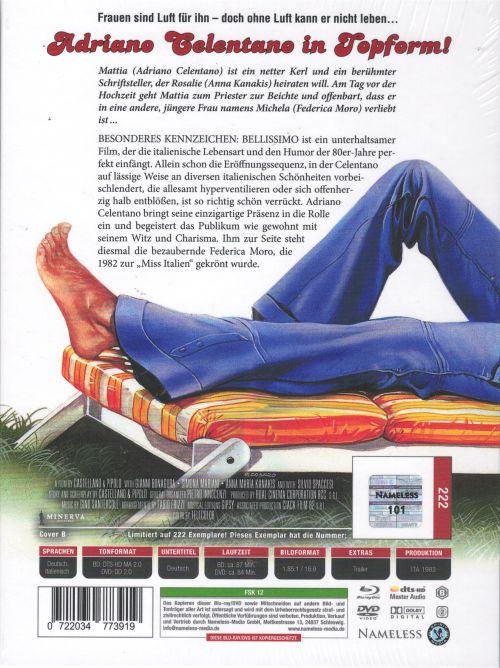 Besonderes Kennzeichen: Bellissimo - Uncut Mediabook Edition (DVD+blu-ray) (B)