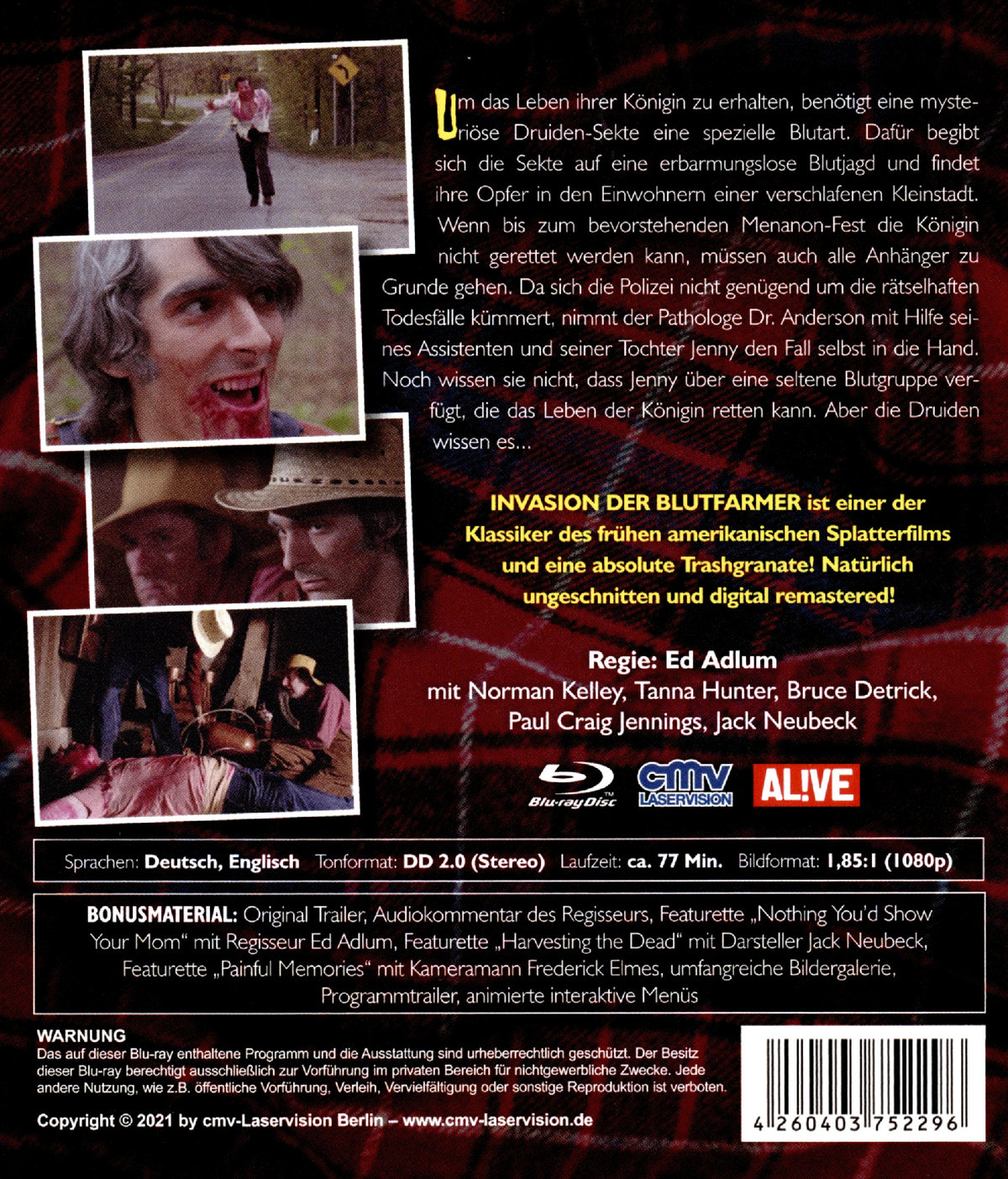 Invasion der Blutfarmer - Uncut Edition (blu-ray)