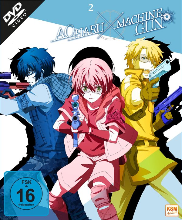 Aoharu X Machinegun - Volume 2: Episode 05-08  (DVD)