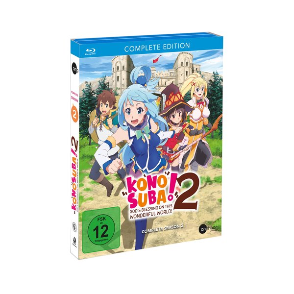 KonoSuba Complete Edition Season 2  [3 BRs]  (Blu-ray Disc)