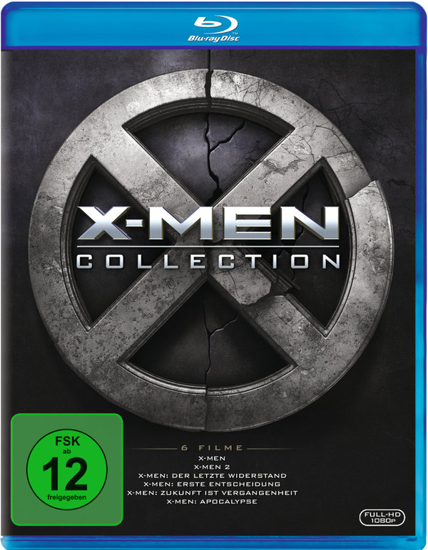 X-Men 1-6 Collection (blu-ray)