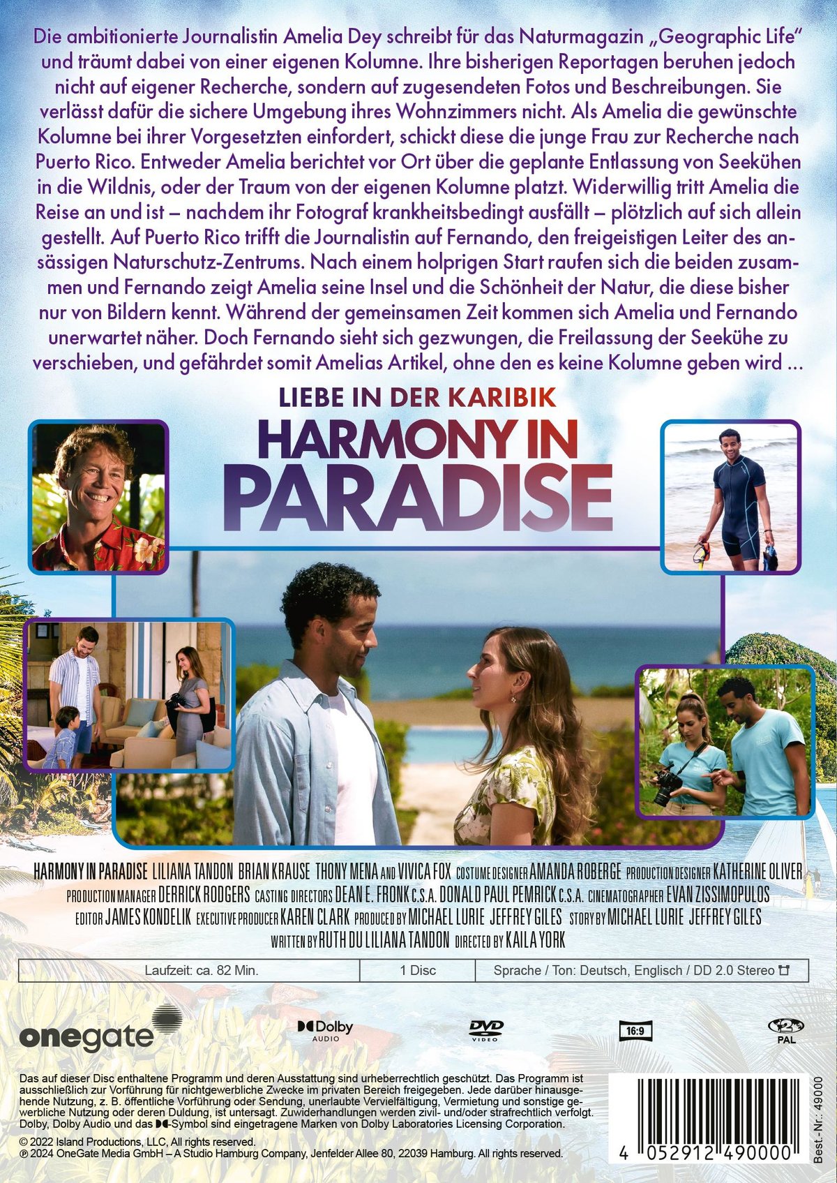 Harmony in Paradise - Liebe in der Karibik  (DVD)