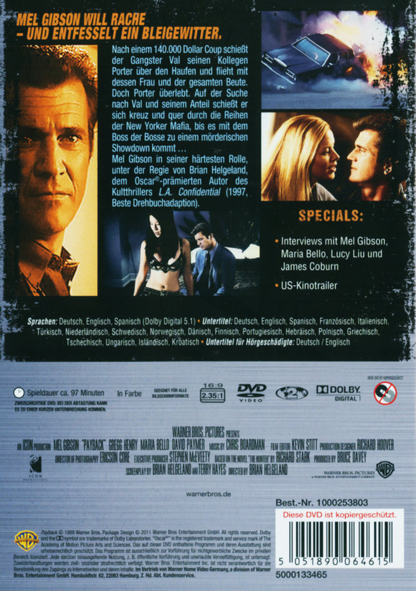 Payback - Zahltag  (DVD)