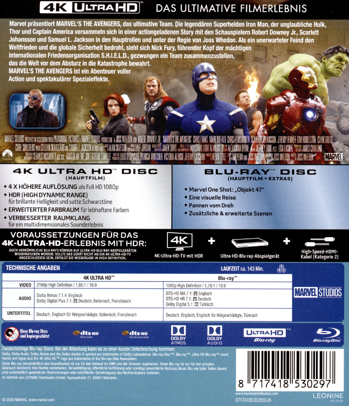 Avengers, The (4K Ultra HD)