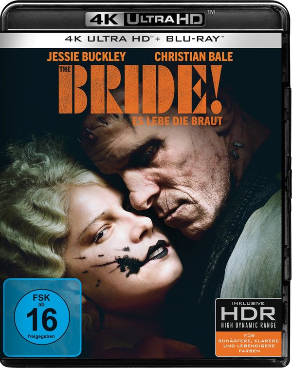 The Bride! - Es lebe die Braut  (4K Ultra HD) (+Blu-ray)