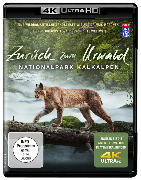 Zurück zum Urwald - Nationalpark Kalkalpen  (4K Ultra HD)  (Blu-ray 4K Ultra HD)