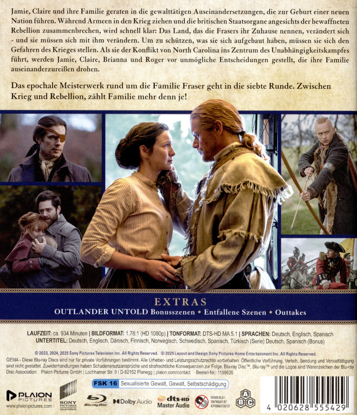 Outlander - Season 7  [6 BRs]  (Blu-ray Disc)