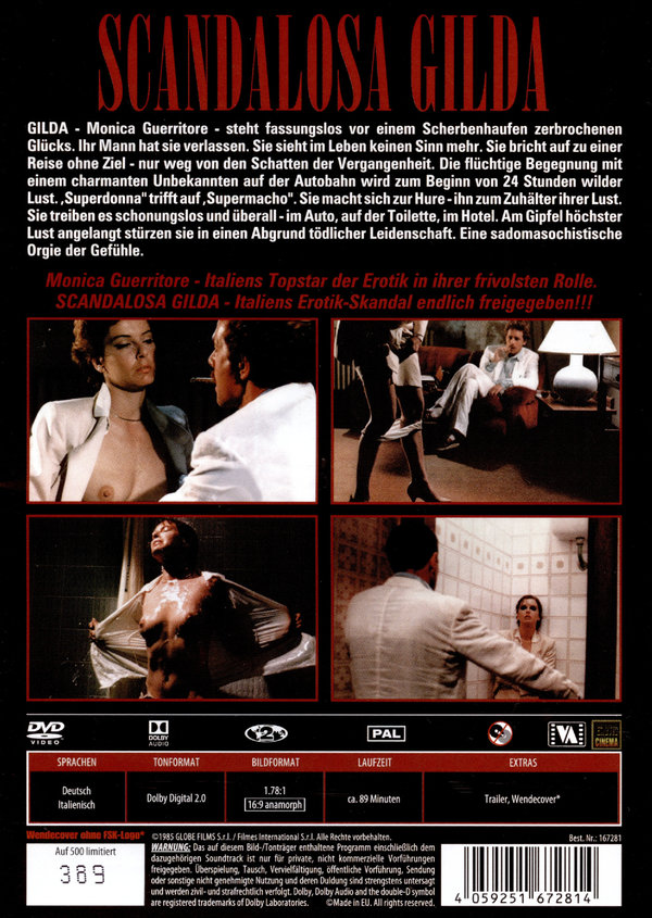 Scandalosa Gilda - Die totale Unterwerfung  (DVD)