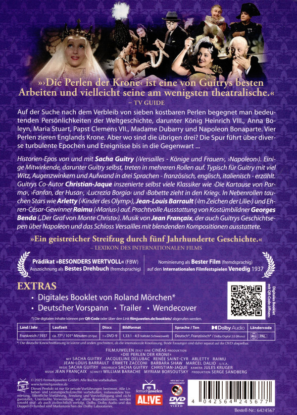 Die Perlen der Krone (Filmjuwelen)  (DVD)